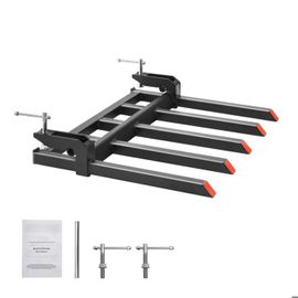 Barre à Dents de Godet-Duoku-48"-Fourches à Palettes Robustes Pour Chargeur-Idéales Pour Nettoyer Les Membres Tombés