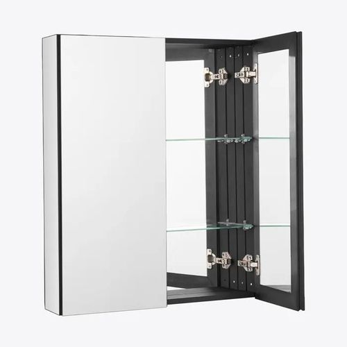 Armoire À Pharmacie-Duoku-26 X 30 Pouces-Armoire À Pharmacie De Salle De Bain Avec Miroir-Étagères Réglables À 2 Couches