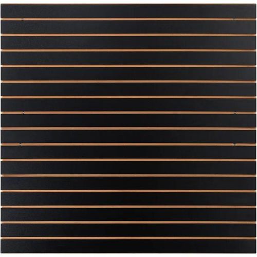 Panneaux Muraux À Lattes-Duoku-4 Pi X 2 Pi-Panneaux Muraux De Garage Noirs 24 Po H X 48 Po L (Ensemble De 2 Panneaux)