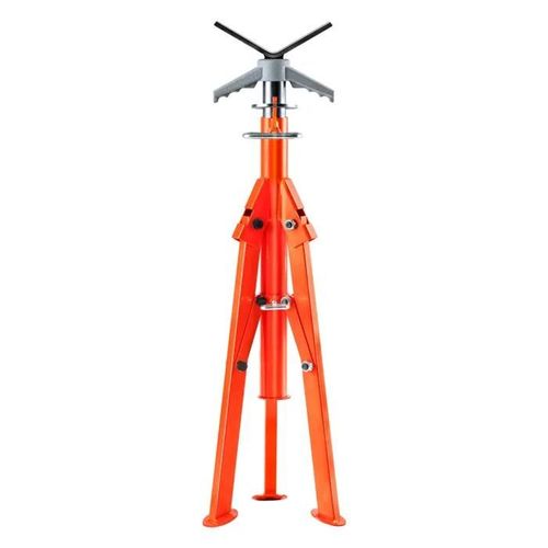Support Chandelle À Tuyaux-Duoku-Capacité De 1134 Kg-Hauteur Réglable-Tête En V-Pliable Pour Tuyaux De 1/2 À 12 Pouces