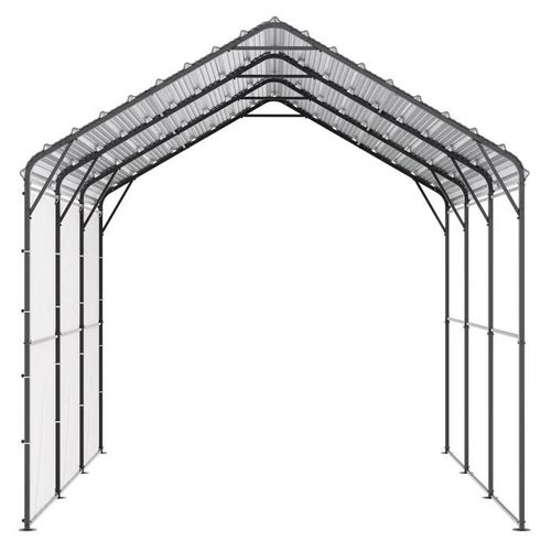 Abri D'auto En Métal Robuste 13' X 26'-Duoku-Tente D'extérieur-Abri D'auto En Métal Robuste-Pour Camionnette-Bateau-Voiture
