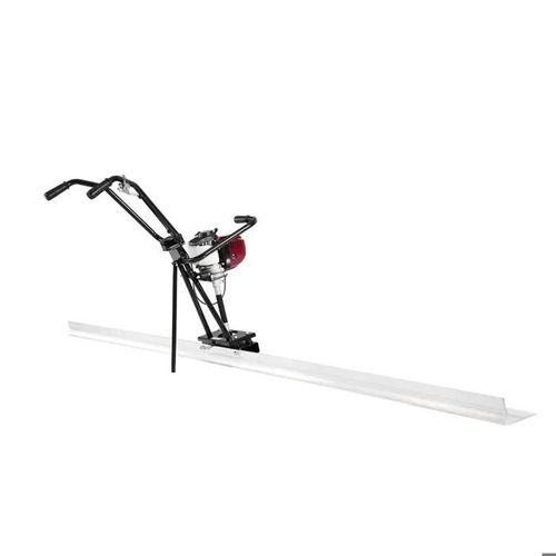 Règle à Béton Électrique Grattoir en Aluminium-Duoku-1,2 m-Outil de Nivellement et Finition de Chape Béton-Moteur Vibrant à 4 Temps
