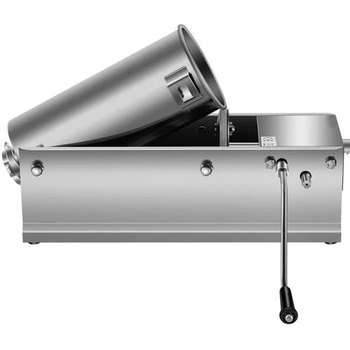 Poussoir à Saucisses Manuelle-Duoku-5 L-Remplisseur de Viande Horizontal-Conception à Double Vitesse-Acier Inoxydable 304