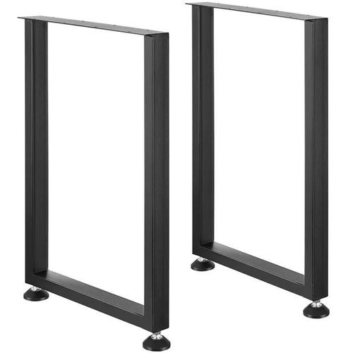 Pieds De Bureau Réglables-Duoku-711,2 Mm-Lot De 2 Pieds De Bureau En Acier Renforcé Très Résistants-Charge 453,6 Kg