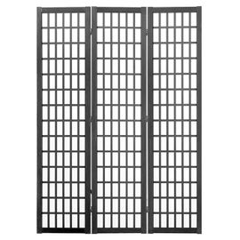 Cloison de Séparation-Duoku-Japonaise à 3 Panneaux-Paravent de Confidentialité Pliable en Bois-pour Séparation de Pièce