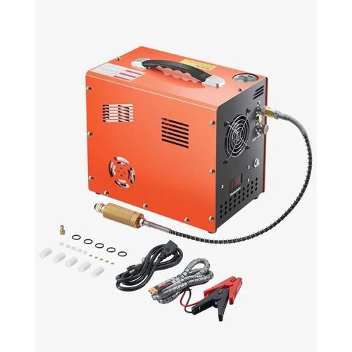 Compresseur d'Air PCP-Duoku-300W 30Mpa-avec Convertisseur Intégré et Ventilateur de Refroidissement-Arrêt Automatique