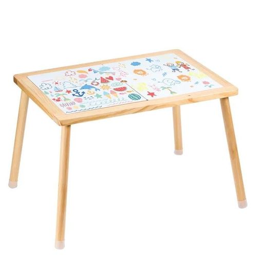 Table Sensorielle Pour Tout-Petits-Duoku-Double Face-Durable Et Amusante Pour La Créativité Et L'apprentissage Des Enfants