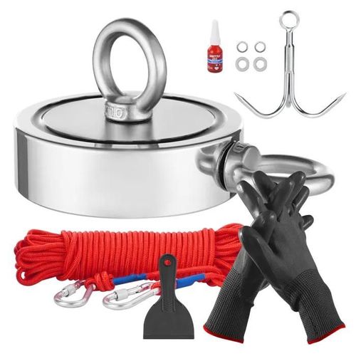 Kit De Pêche À L'aimant-Duoku-1700 Lb-Accessoires Complets Pour Les Aventures En Plein Air