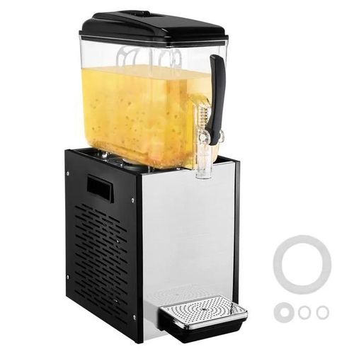 Distributeur de Boissons Commerciales-Duoku-Distributeur de Jus de 12 L-Refroidissement de 45 °F à 54 °F-pour Restaurants et Bars
