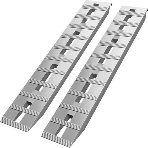 Rampes De Remorque En Aluminium-Duoku-60" X 12"-Capacité Totale De 2722 Kg-Extrémité À Crochet Beavertail-1 Paire (2 Rampes)