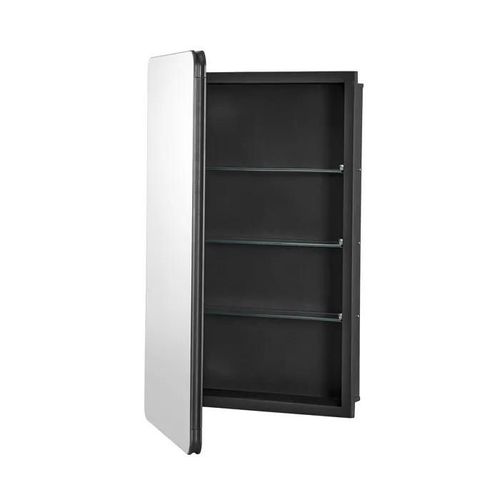 Armoire À Pharmacie-Duoku-16,5 X 27,5 Pouces-Pour Salle De Bain-Avec Miroir Et Étagères Réglables