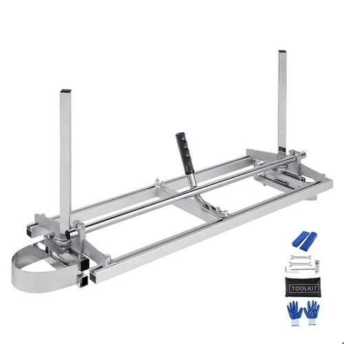 Scierie Portable, Barre de Guidage-Duoku-14-36 po-Acier Galvanisé, Scie à Chaîne pour Planches d'une Épaisseur de 0.2-11.81 po