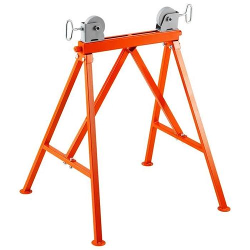 Support Chandelle À Tuyaux-Duoku-Avec Tête À Rouleau-Capacité De 1134 Kg Pour Tuyaux De 2 À 36 Pouces
