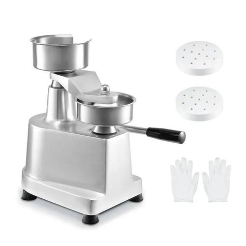 Appareil à galettes - DUOKU - Presse à galettes en acier inoxydable - 5 pouces - 110V - Haute résistance