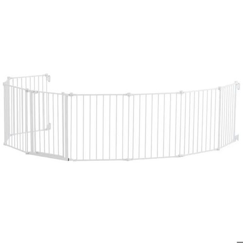 Barrière De Sécurité Extensible Pour Bébé-Duoku-480 Cm De Large-71 Cm De Haut-Pliable En 8 Panneaux-Utilisation Facile