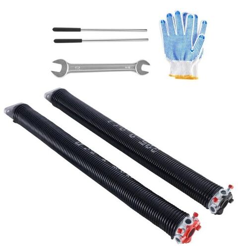Ressorts de Torsion-Duoku-pour Porte de Garage-Une Paire de 0,225 x 2 x 24 Pouces-Conçus pour 16 000 Cycles-Remplacement Facile