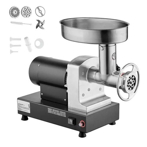 Hachoir à Viande Électrique - DUOKU - 1A-EG812 - 9 lb/min - Acier Inoxydable - Machine à Saucisses