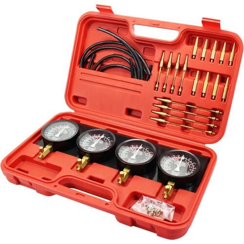 Kit D'outils De Synchronisation De Carburateur À Vide De Carburant-Duoku-Comprend 4 Jauges De Précision-Avec Tuyau En Caoutchouc
