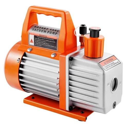 Pompe À Vide-Duoku-100 L/Min-Modèle À Palettes Rotatives 1 Etage-Avec Bouteille D'huile-Pour Climatiseurs Automobiles