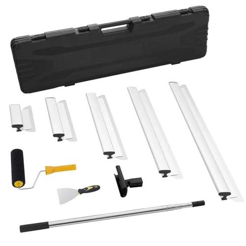 Ensemble de Lames de Lissage-Duoku-pour Cloisons Sèches-10/16/24/32/40 pouces-Acier Inoxydable-pour Réparation de Murs