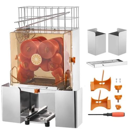 Extracteur de Jus - DUOKU - NS-2000E-2 - 120W - Acier Inoxydable - 20 Oranges/min