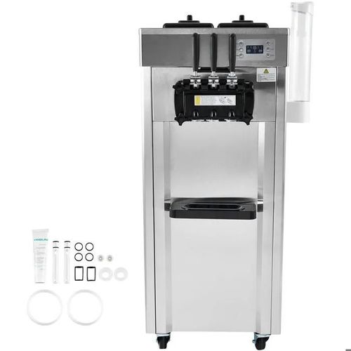 Sorbetière Commerciale - DUOKU - CKX300PRO-A19 - 21-31 L/H - Acier Inoxydable - Panneau LED
