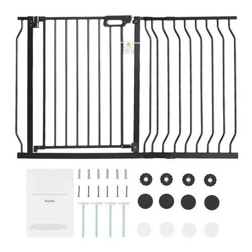 Barrière Pour Bébé Extra Large-Duoku-29,5"-48,4"-30" De Haut-Barrière Pour Chien Pour Escaliers Et Portes-Fermeture Automatique