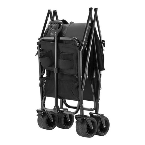 Chariot de Jardin - DUOKU - W26 - Pliable - Charge 204 kg - Roues Tout-Terrain