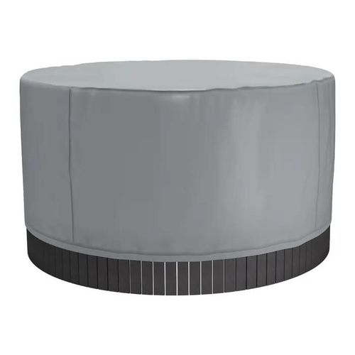 Housse de Protection-Duoku-pour Spa Extérieur-¿200 x 85 cm-Couverture Ronde Spa-Résistante Aux Intempéries et à l'eau