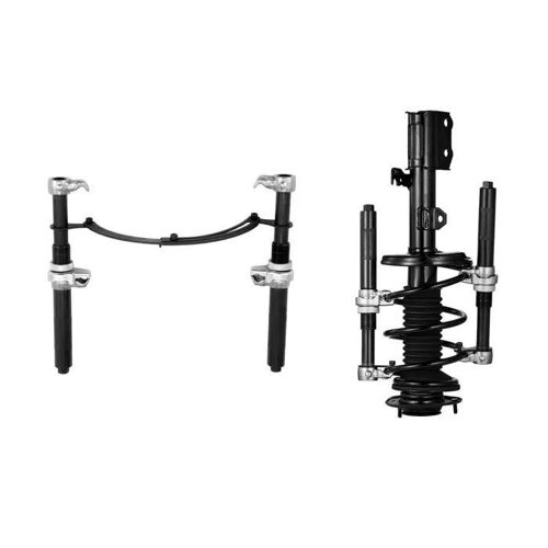 Ensemble D'outils De Compresseur - Duoku - Xc6455 - 2 Compresseurs Macpherson - Noir - Pour Voitures Et Camions