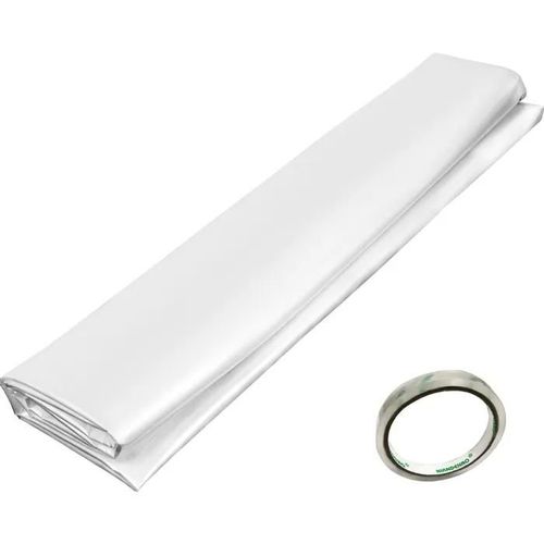 Film De Serre-Duoku-24 X 50 Pi-6 Mil Polyéthylène-Plastique Transparent-Résistance Supérieure Pour Le Réchauffement