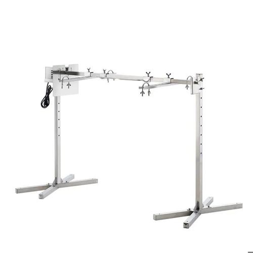 Kit de Gril à Rôtisserie Électrique pour Barbecue-Duoku-46 Pouces-Capacité 60 kg-Moteur Automatique de 52W