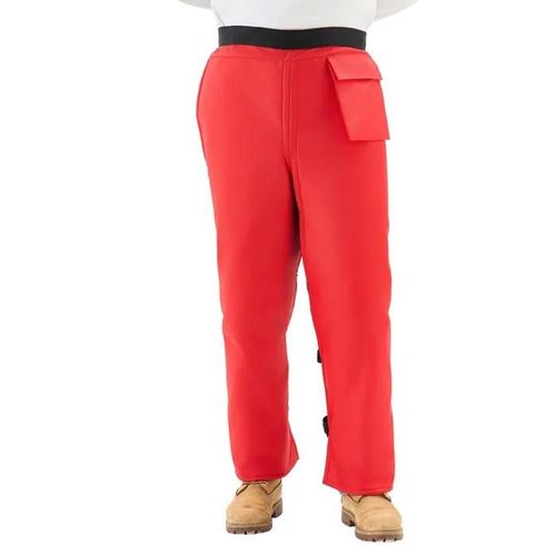Chaps de Tronçonneuse Classe B-Duoku-8 Couches-avec Ceinture Réglable et Poche pour Équipement-Taille L