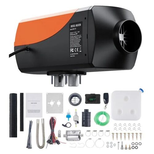 Chauffage À Air Diesel-Duoku-12 V 8 Kw-Contrôle Par Application Bluetooth-Écran Lcd-Convient Pour Voiture, Bus, Camping-Car
