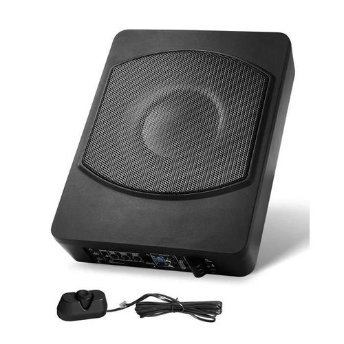Caisson de Basses sous Siège de Voiture-Duoku-10" 240W-Caisson de Basses Audio Mince et Amplifié-pour SUV, Voitures, Camions
