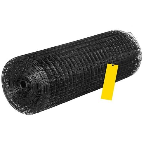 Hardware Cloth-Duoku-Acier Galvanisé-24" X 50'-Fil Soudé Enduit De Vinyle De Calibre 16-Avec Pince Coupante Et Gants
