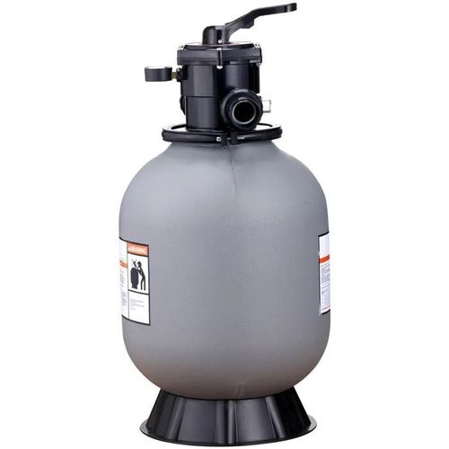 Filtre à Sable-Duoku-40,6 cm Débit Jusqu'à 35 GPM-Système de Piscine Hors Sol