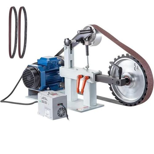 Ponceuse à Bande et à Disque-Duoku-1500W-Bande 2" X 82"-Disque en Caoutchouc 16 1/4" X 12"-pour l'Atelier et le Garage