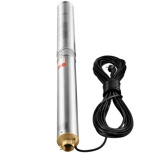 Pompe Submersible - DUOKU - 4SDM6/20 - Acier Inoxydable - 2200 W - Débit 9,8 m³/h
