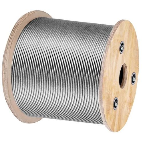 Câble en Acier Inoxydable-Duoku-1/8" T316 - Câble Métallique 7x7, 500 Pieds - pour Balustrades, Terrasses