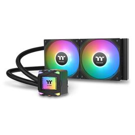 Thermaltake LA240 ARGB Carte-mère Kit de refroidissement du liquide 12 cm Noir