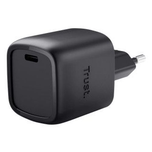 Trust Caricabatteria USB-C GaN 30W Nero Ricarica Rapida Universale