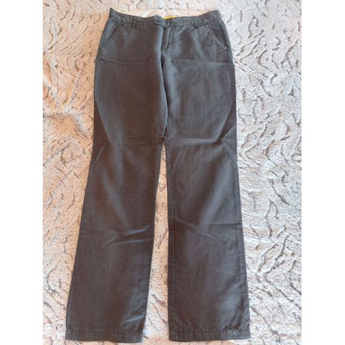 Pantalon Femme Couleur Noir, Marque Esprit Taille 38