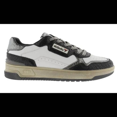 Chaussures Victoria Baskets C80 Blanche Et Noire