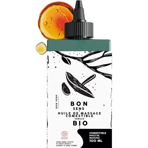 Huile De Massage Comestible, Érotique Et Sensuel Biologique, Cosmos Organic Arôme Naturel De Fraise Gourmande