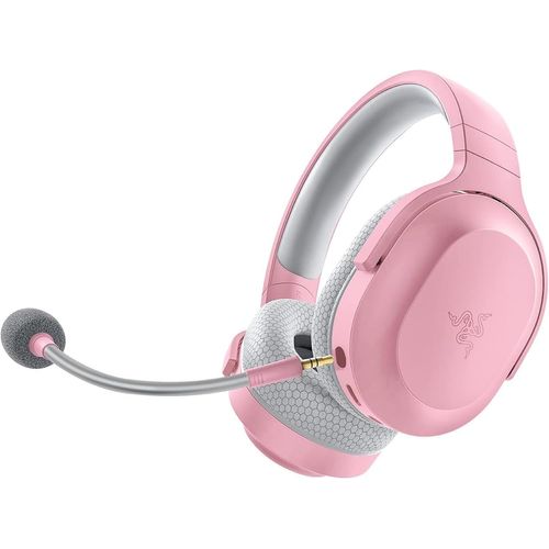 Hamiltion-Barracuda X-Casque Gaming Sans Fil Multiplateforme (Connexion Sans Fil Usb-C Multiplateforme, Casque Léger De 250G, Haut-Parleurs De 40Mm, Autonomie Jusqu'À 20 Heures) Rose Quartz