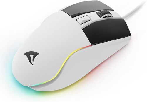 SKILLER SGM35, Souris Gaming, Filaire, 6.400 DPI, Eclairage RVB, PBT Touches principales