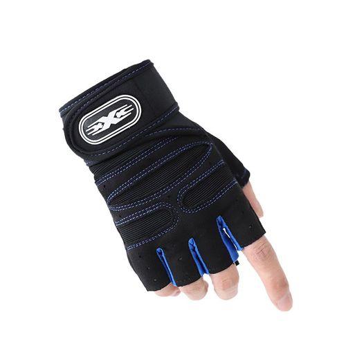 Gants D'entraînement De Poids Lourd Pour Hommes Et Femmes,Pour Musculation,Demi-Doigt,Antidérapants,Support De Poignet,Sport D'haltérophilie - Type A06-M