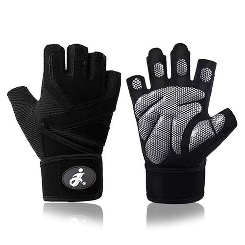 1 Paire De Gants De Gymnastique De Musculation Pour Hommes Et Femmes,Haltérophilie,Haltères,Entraînement,Gants De Fitness Antidérapants,Crossfit,Exercice D'entraîn - Type 1 Pair Silver C-L(20-22cm)