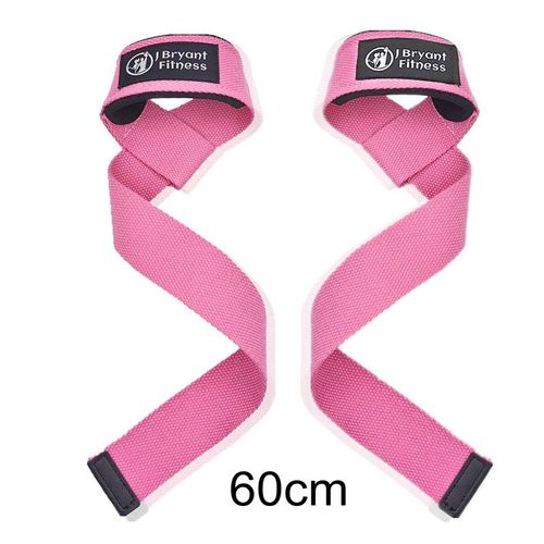 Sangle De Poignet D'haltérophilie,Support De Fitness,Crossfit,Musculation,Kettlebell,Haltères,Poids,Entraînement De Force - Type 60cm-Pink